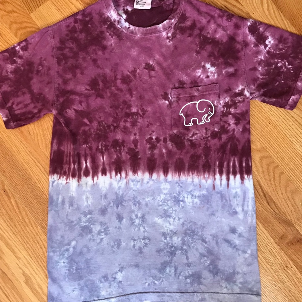 IvoryElla Tie Dye Ombre Classic Tee